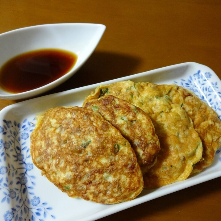 納豆と長芋のふわとろ焼き